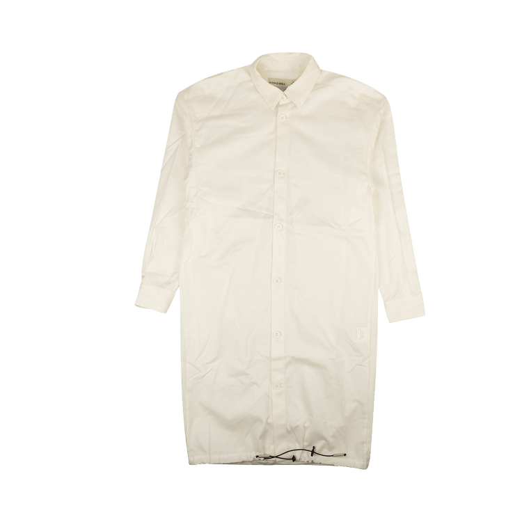 A-Cold-Wall* Button Down Long Work Jacket 'White'