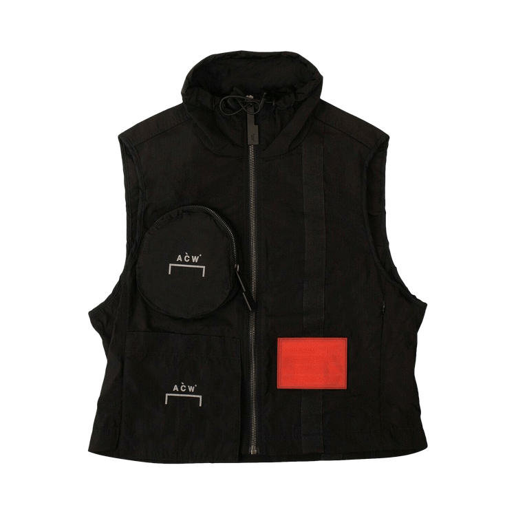 A-Cold-Wall* Pocket Logo Vest 'Black'