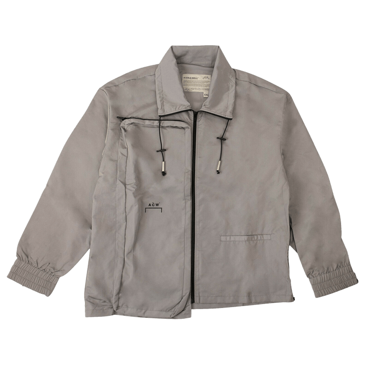 A-Cold-Wall* Multi Zip Windbreaker Jacket 'Slate Grey'