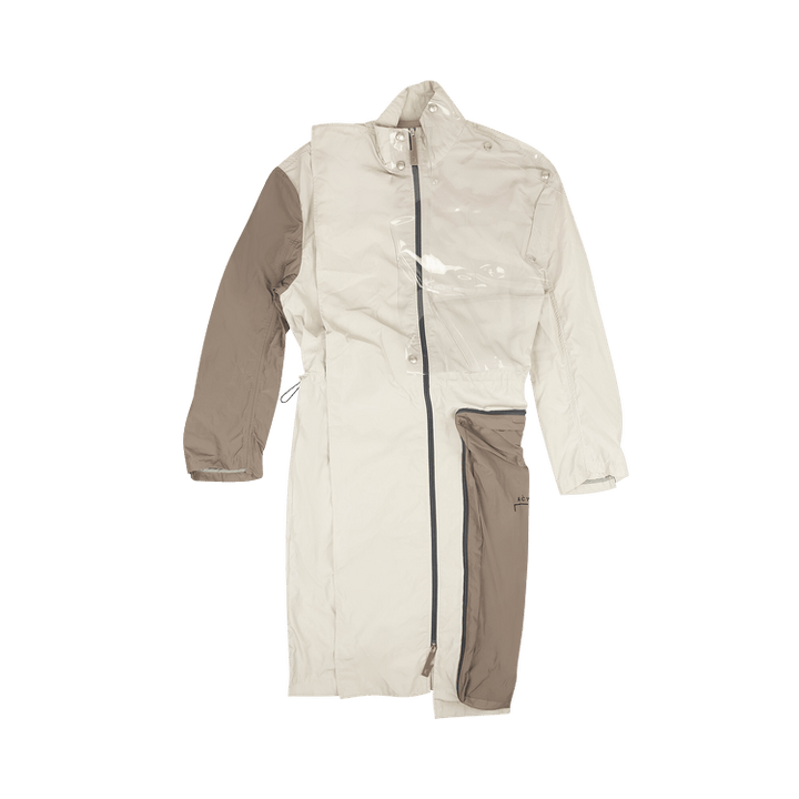 A-Cold-Wall* Asymmetrical Raincoat 'Translucent'