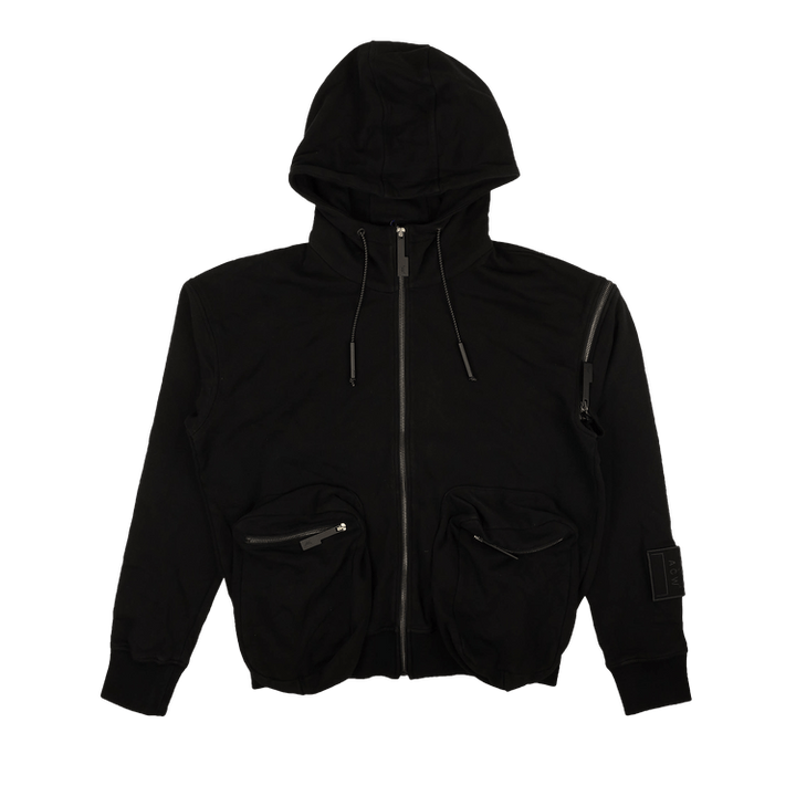 A-Cold-Wall* Zip Sleeve Hoodie 'Black'
