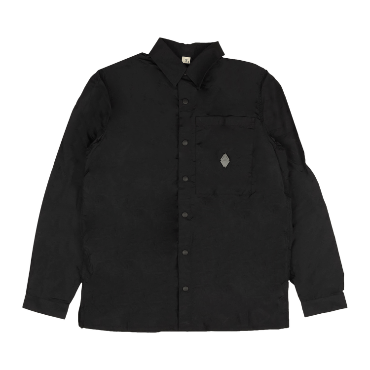A-Cold-Wall* Nylon Button Down Shirt 'Black'