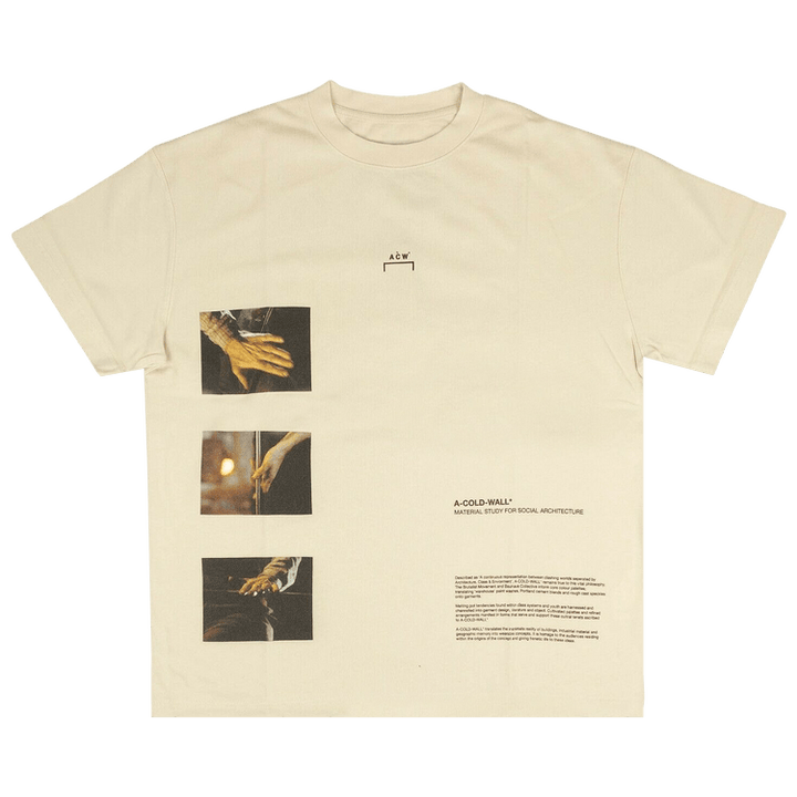 A-Cold-Wall* Almond Hands Graphic Short-Sleeve T-Shirt 'Off White'