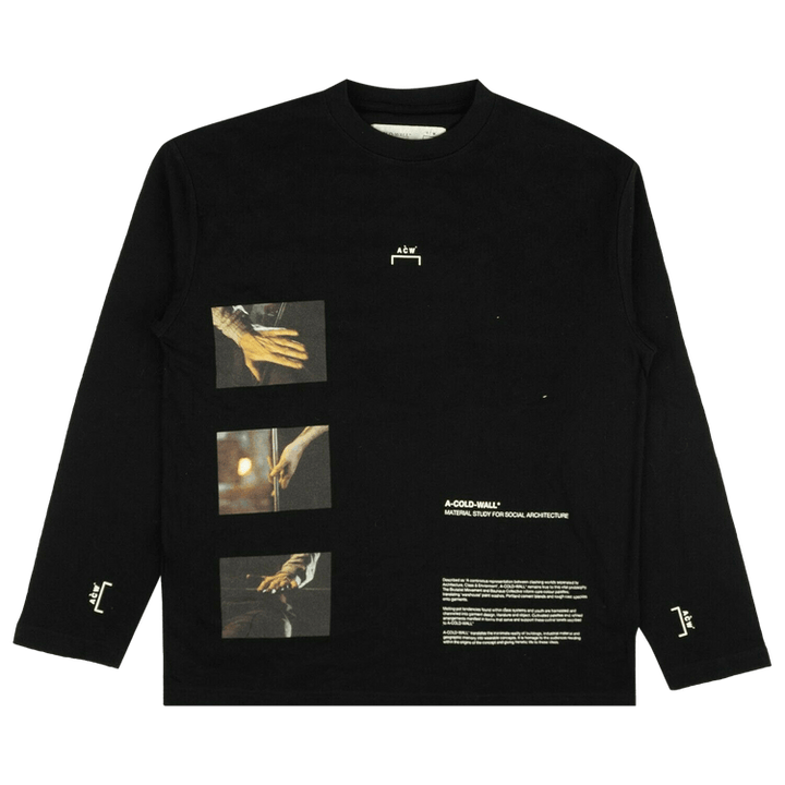 A-Cold-Wall* Hands Long-Sleeve Graphic T-Shirt 'Black'