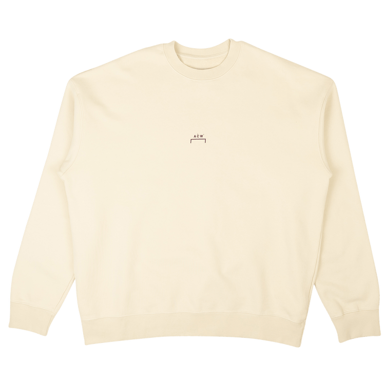 A-Cold-Wall* Logo Print Sweater 'Almond Milk'