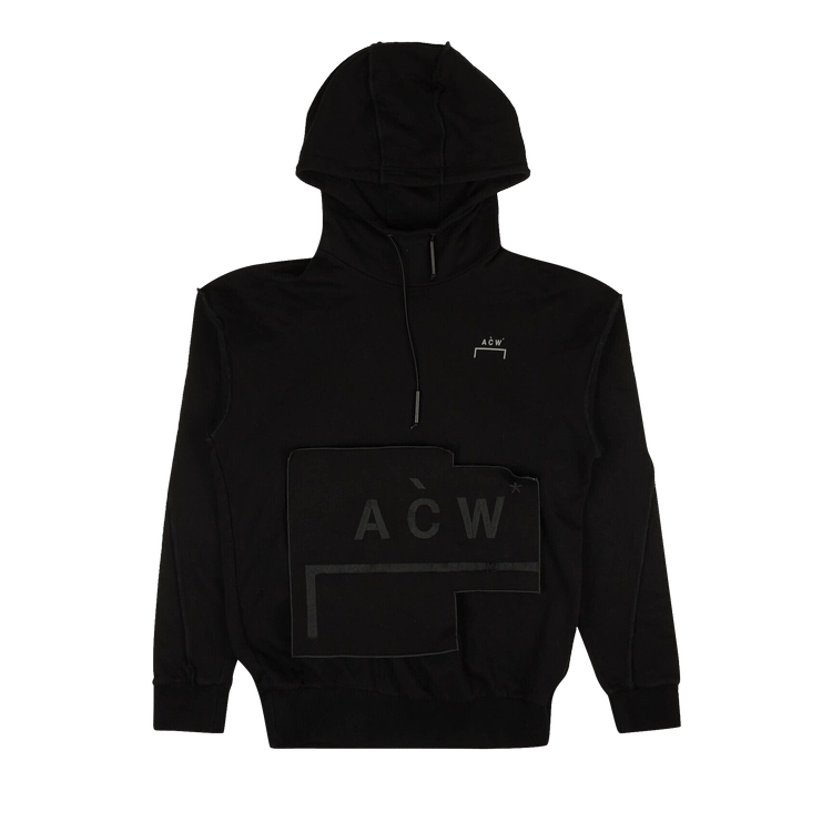 A-Cold-Wall* Velcro Logo Patch Hoodie 'Black'