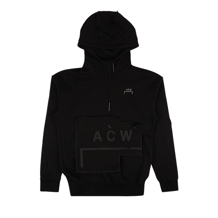 A-Cold-Wall* Velcro Logo Patch Hoodie 'Black'