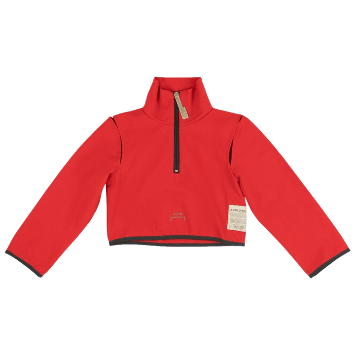 A-Cold-Wall* Cropped Track Top 'Red'