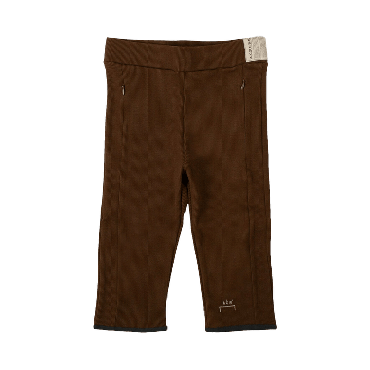 A-Cold-Wall* Ribbed Knit Shorts 'Brown'