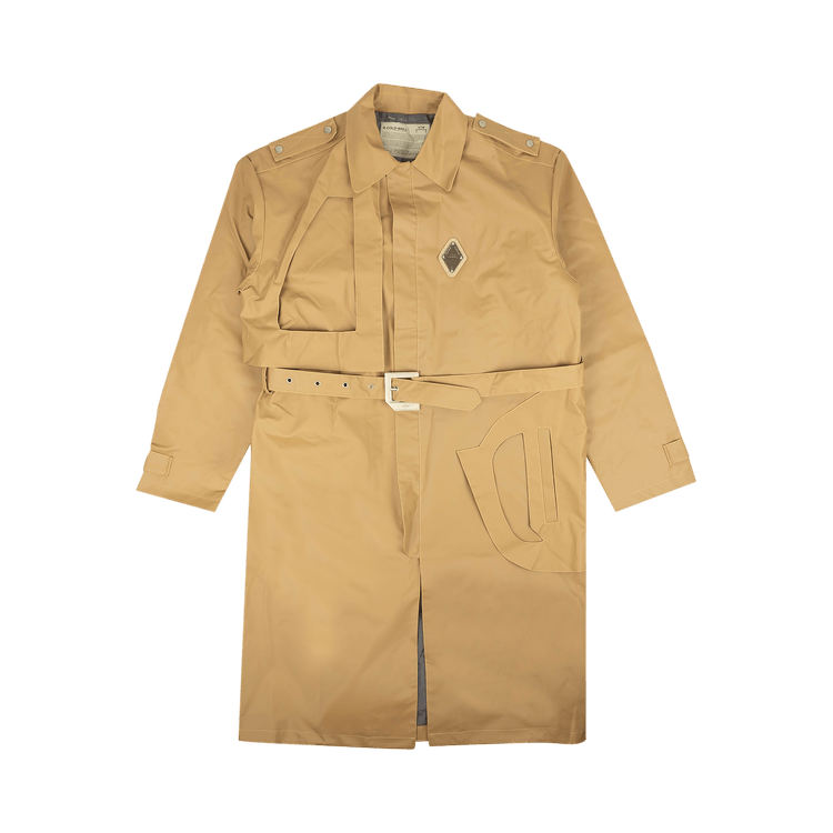 A-Cold-Wall* Rubberized Trench Coat 'Tan'