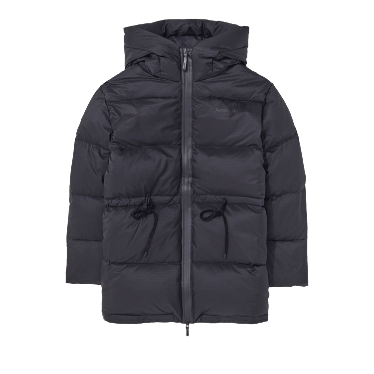 Acne Studios Hooded Puffer Jacket 'Black'