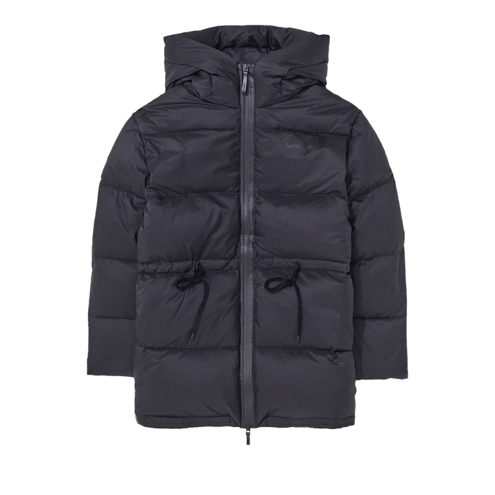 Acne Studios Hooded Puffer Jacket 'Black'