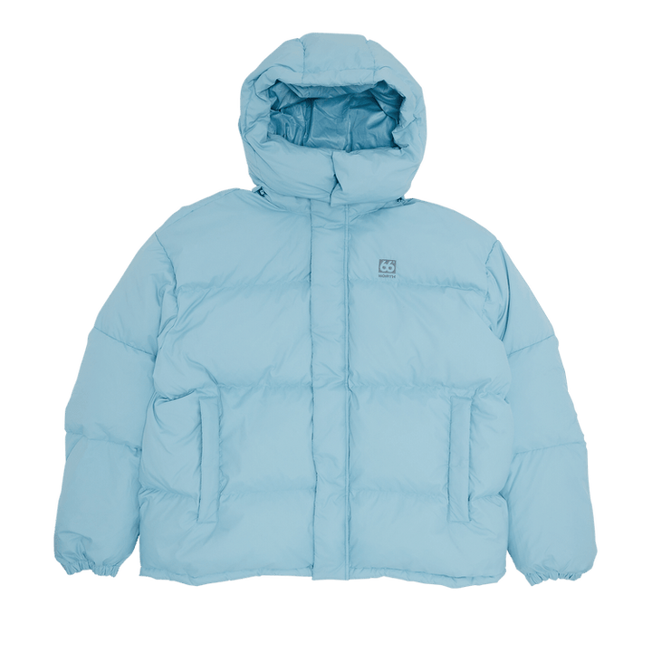 66 North Dyngja Down Jacket 'Deep Crystal Blue', From the Closet of Shygirl