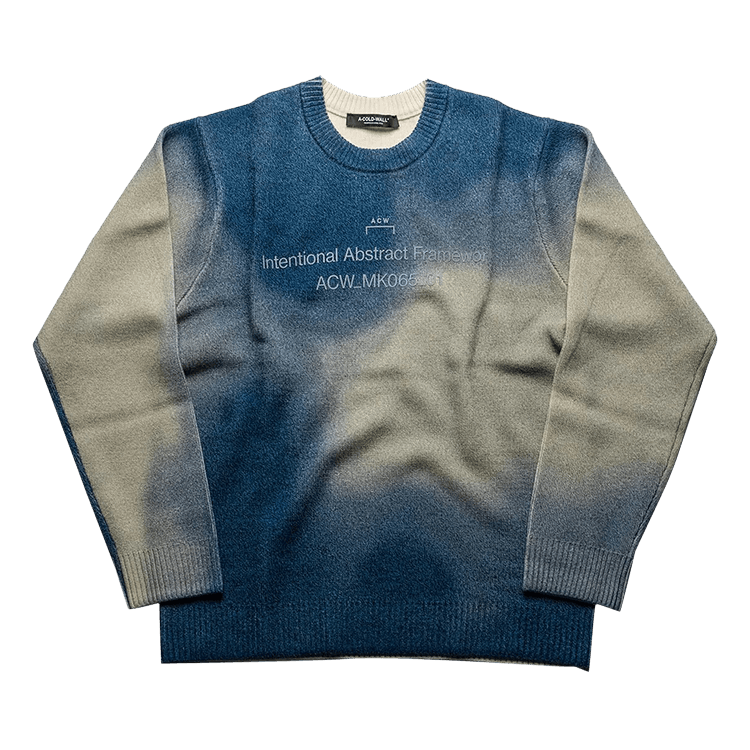 A-Cold-Wall* Gradient Knit 'Light Grey'