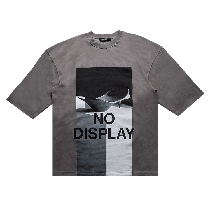 A-Cold-Wall* No Display Oversized T-Shirt 'Mid Grey'