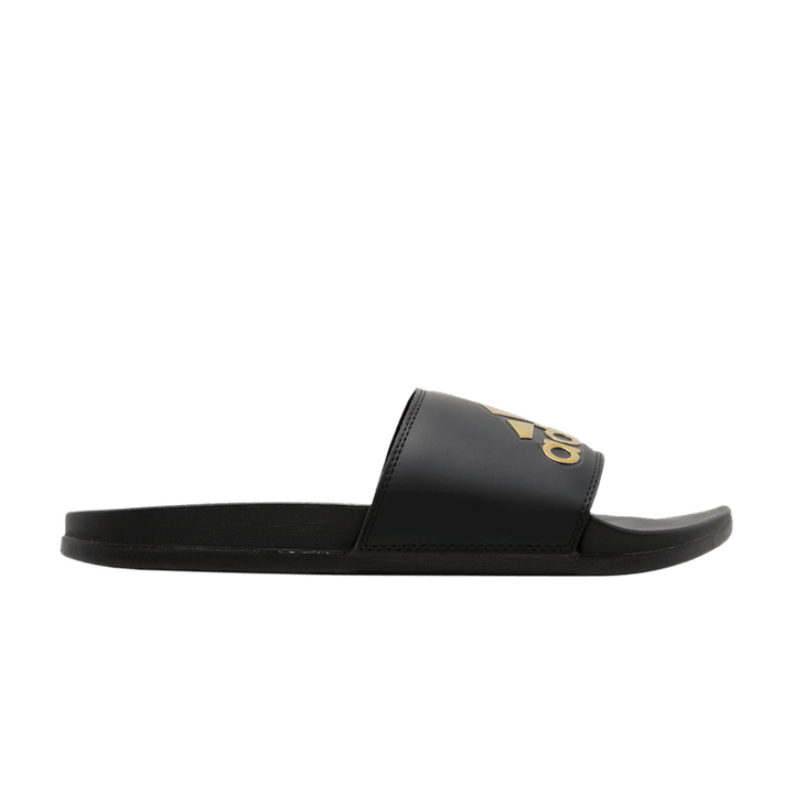 Adilette Comfort Slide 'Black Gold Metallic'