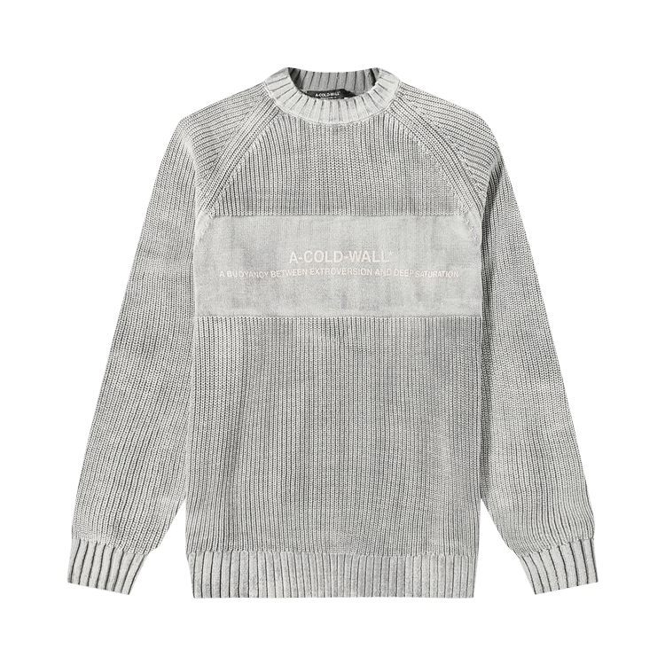 A-Cold-Wall* Dialouge Knit Crewneck 'Black'