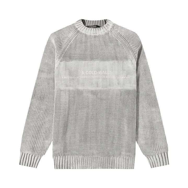 A-Cold-Wall* Dialouge Knit Crewneck 'Black'