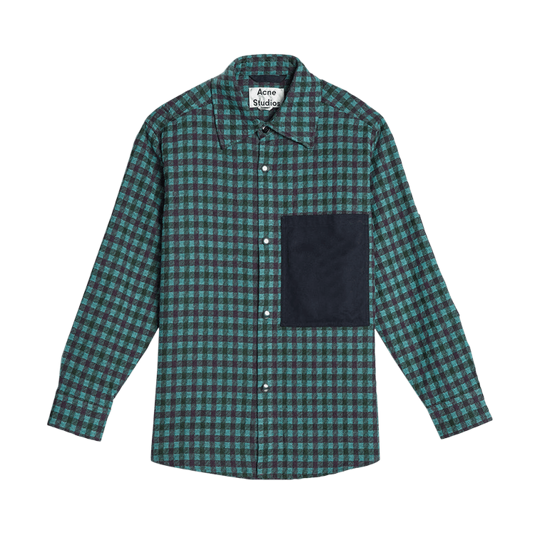 Acne Studios Osman Vichy Check Jacket 'Lilac'