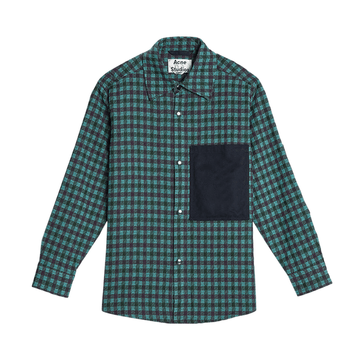 Acne Studios Osman Vichy Check Jacket 'Lilac'