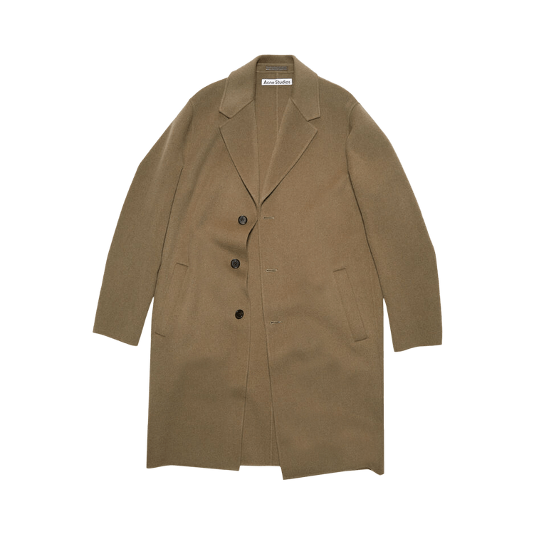 Acne Studios Single Breasted Coat 'Khaki Green'