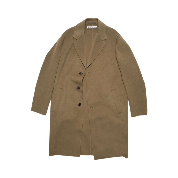 Acne Studios Single Breasted Coat 'Khaki Green'