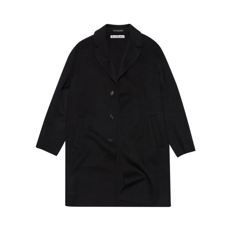 Acne Studios Single Breasted Coat 'Black'