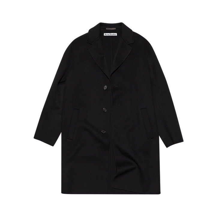 Acne Studios Single Breasted Coat 'Black'