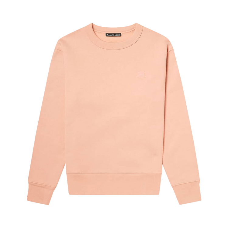 Acne Studios Ferris Face Hooded Sweatshirt 'Pale Pink'