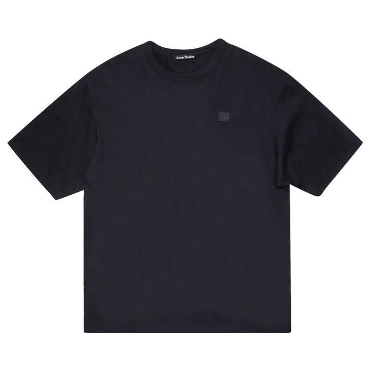 Acne Studios Face Logo Patch T-Shirt 'Black'