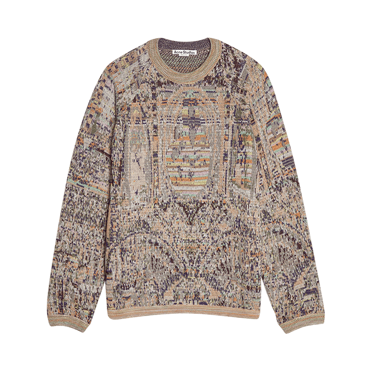 Acne Studios Crewneck Knit Sweater 'Warm Beige'
