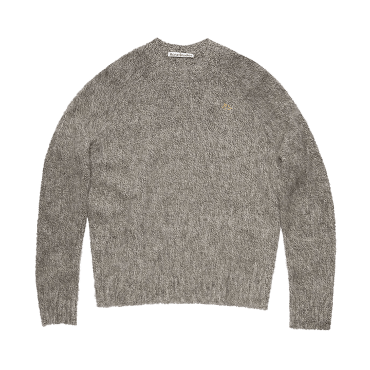 Acne Studios Wool Crewneck Jumper 'Anthracite Grey'