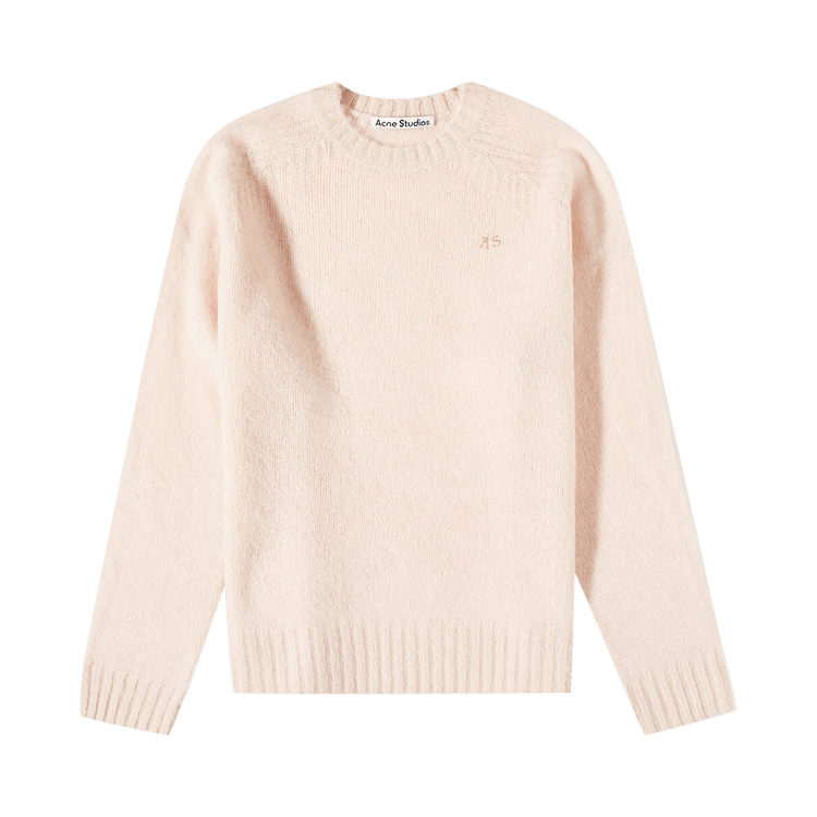 Acne Studios Wool Crewneck Jumper 'Powder Pink'
