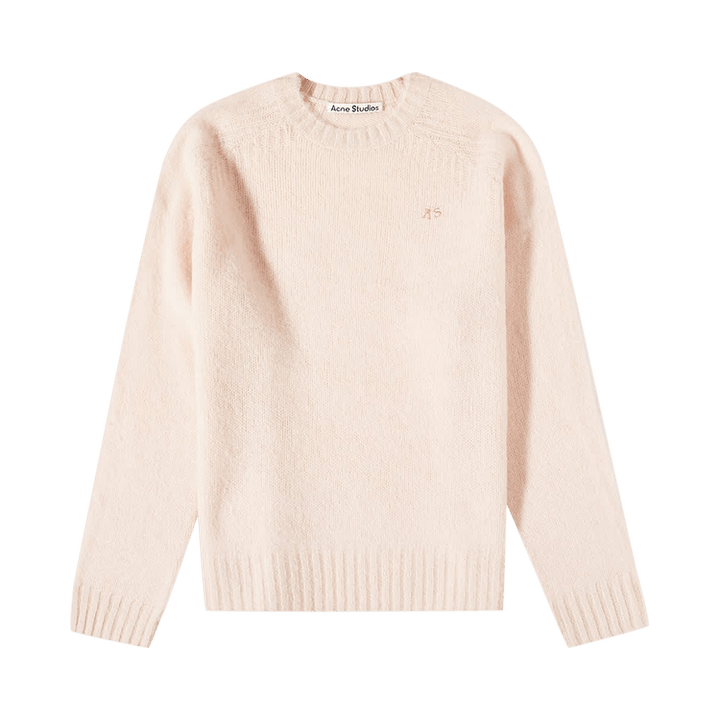Acne Studios Wool Crewneck Jumper 'Powder Pink'