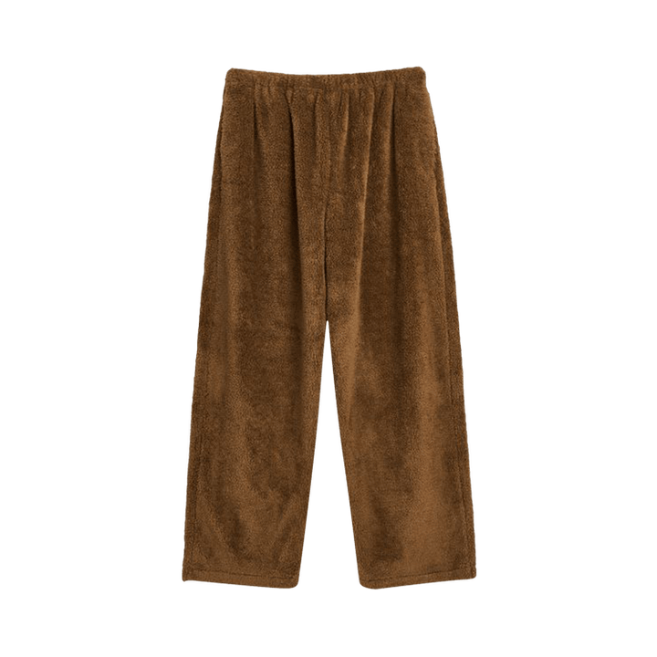 Acne Studios Teddy Fleece Pants 'Hazel Beige'
