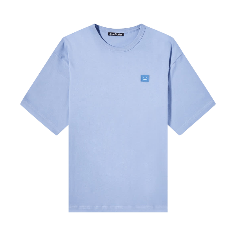 Acne Studios Face Logo Patch T-Shirt 'Pale Purple'