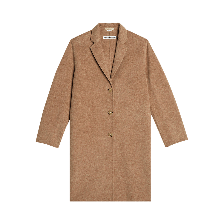 Acne Studios Single Breasted Coat 'Camel Melange'