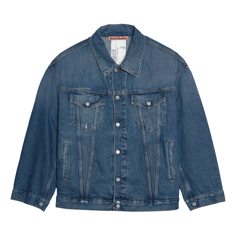 Acne Studios Oversized Denim Jacket 'Mid Blue'