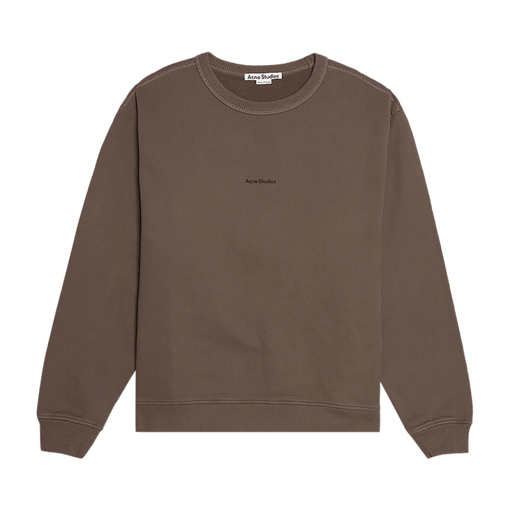 Acne Studios Stamp Logo Sweatshirt 'Stone Grey'