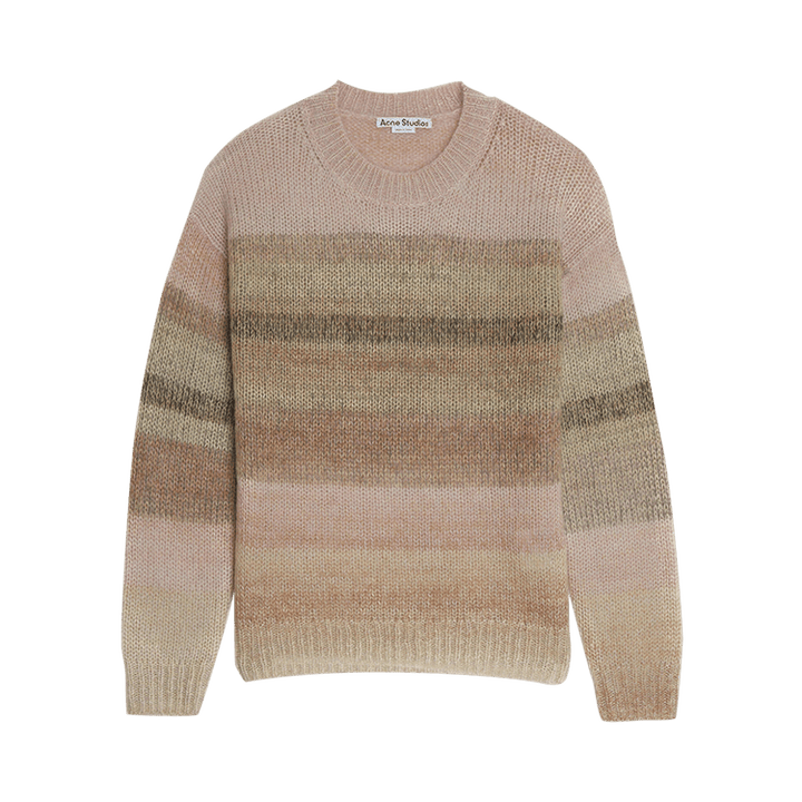 Acne Studios Crewneck Jumper 'Warm Beige/Multicolor'