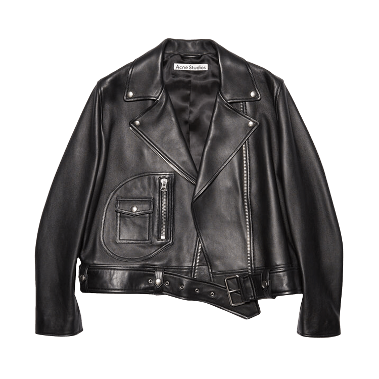 Acne Studios New Merlyn Leather Jacket 'Black'