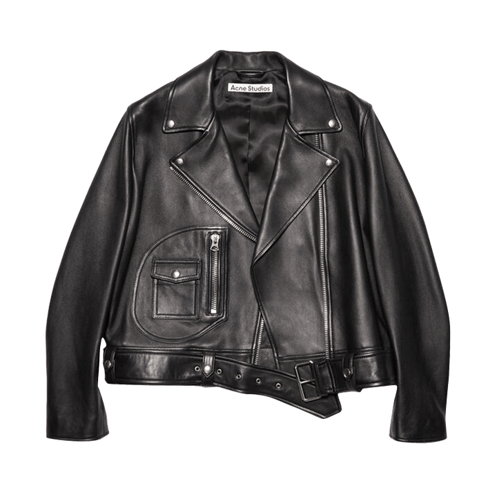 Acne Studios New Merlyn Leather Jacket 'Black'