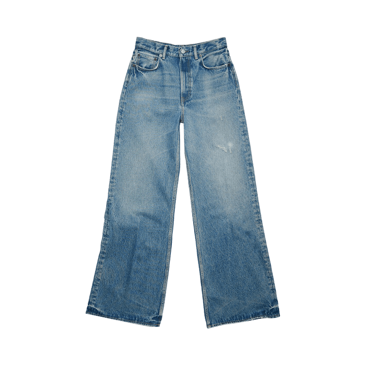 Acne Studios Relaxed Fit Jeans 'Mid Blue'