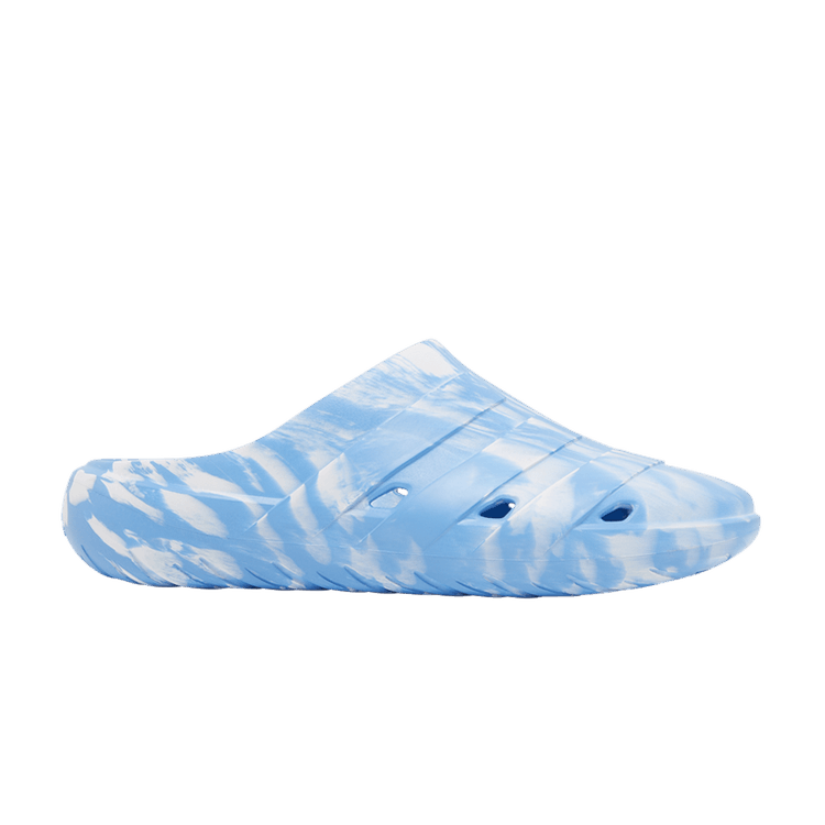 Adicane Clogs 'White Pulse Blue Marble'