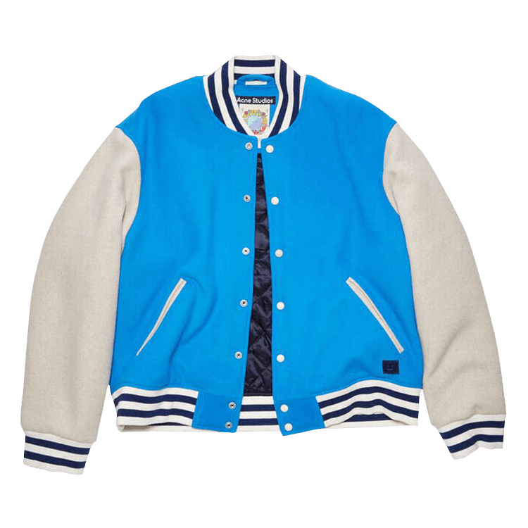 Acne Studios Wool Blend Jacket 'Sapphire Blue'