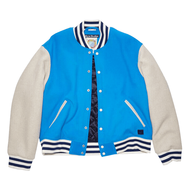 Acne Studios Wool Blend Jacket 'Sapphire Blue'