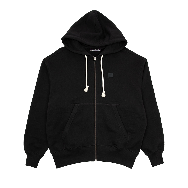 Acne Studios Zip Hoodie 'Black'