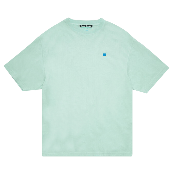 Acne Studios Face Logo Patch Crewneck T-Shirt 'Sea Foam Green'