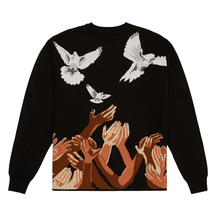 3.PARADIS Knit Crewneck 'Black'