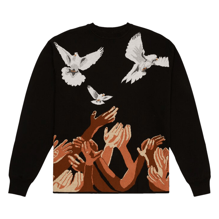 3.PARADIS Knit Crewneck 'Black'